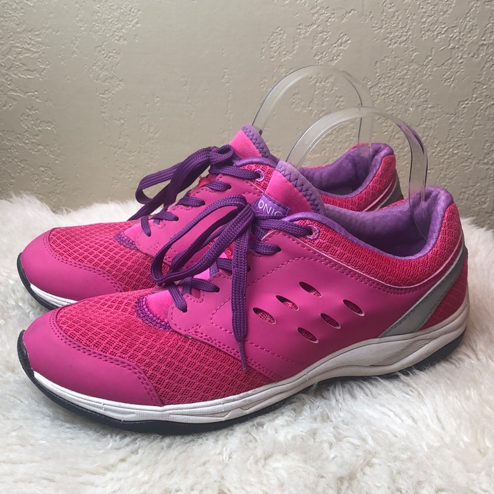 Vionic Pink Purple Athletic Sneakers